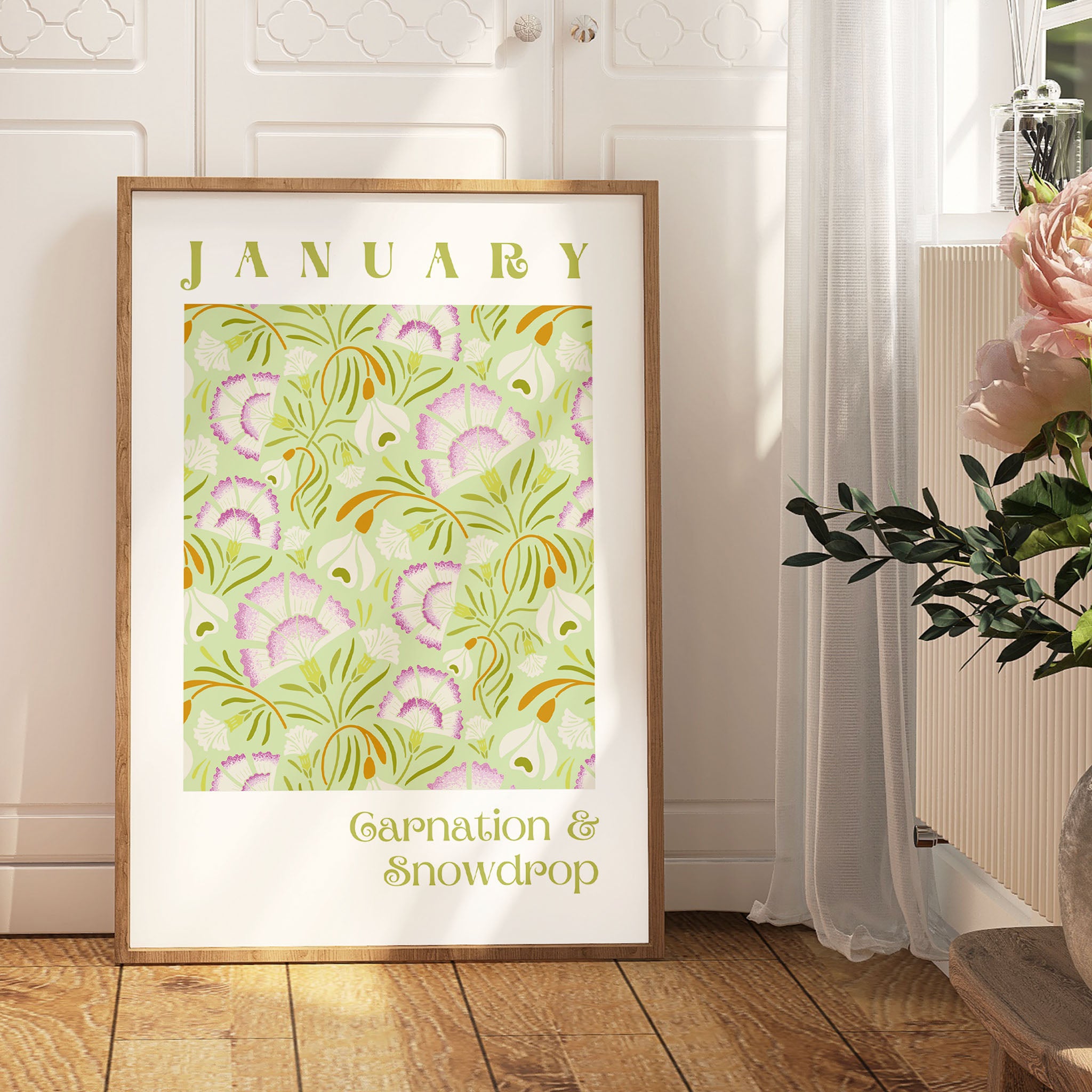 Flowers of the Month Giclee Prints