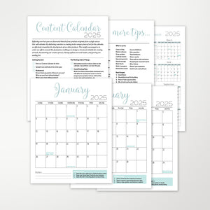 Free Content Calendar Download! 