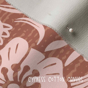 Cypress cotton canvas fabric detail.