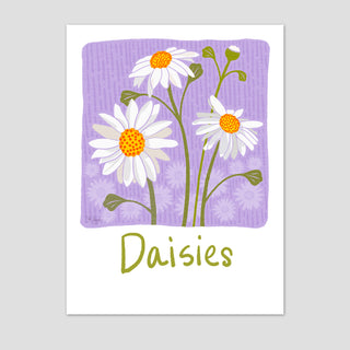 Ditzy Daisies Giclee Print