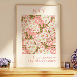 May Flower of the Month Digital Download - Frame not included